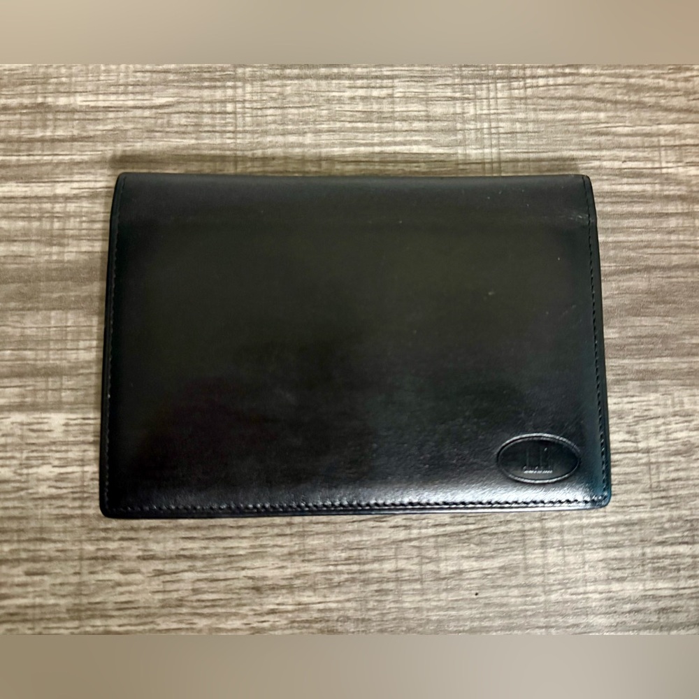 Black Leather Slim Card Holder